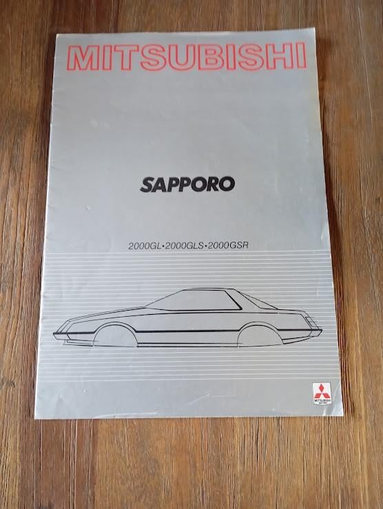 Mitsubishi Sapporo 16 pag., Verzenden, Zo goed als nieuw, Mitsubishi