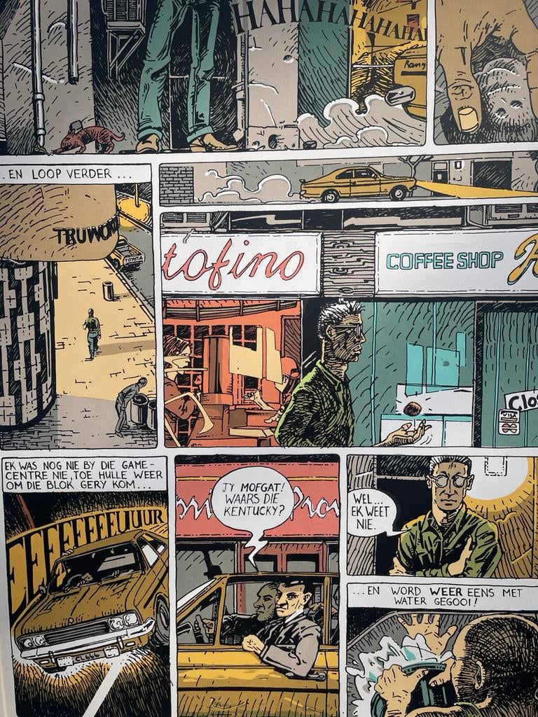 Gesigneerde strip print - Unieke kunst aan de muur, Ophalen of Verzenden