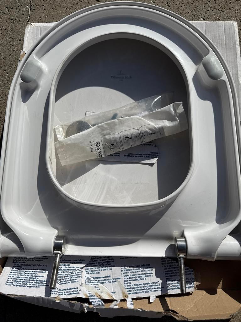 Villeroy & Boch toiletbril, Doe-het-zelf en Verbouw, Sanitair, Ophalen, Nieuw, Toilet