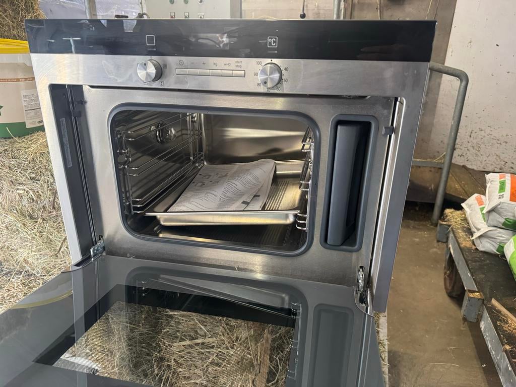 Siemens Stoomoven - Zo goed als nieuw, overcompleet, Oven, Ophalen of Verzenden, Inbouw, Stoom