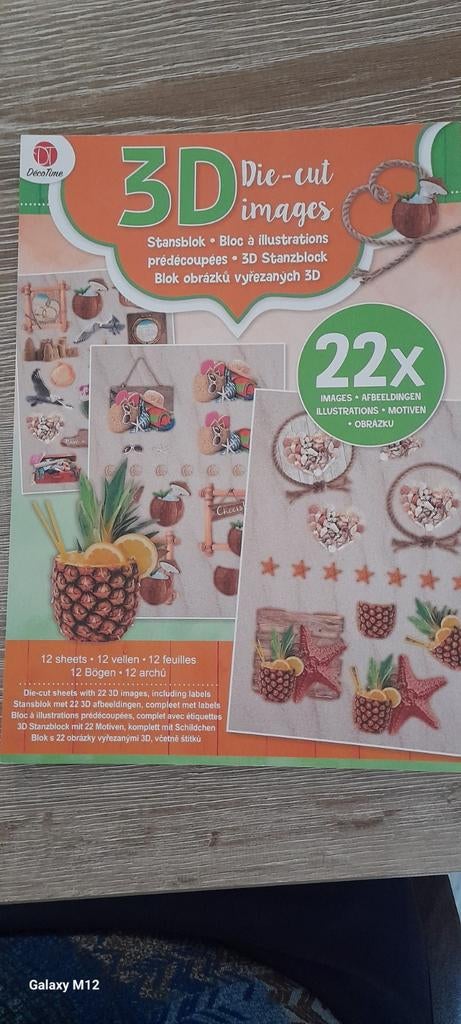 3D uitdruk vellen, Ophalen of Verzenden, Nieuw, Overige thema's, Knipvel