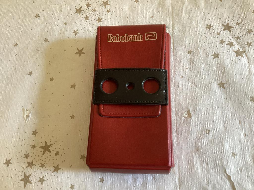 Vintage Speelkaarten Hoes Rabobank, Ophalen of Verzenden, Gebruikt, Speelkaart(en)