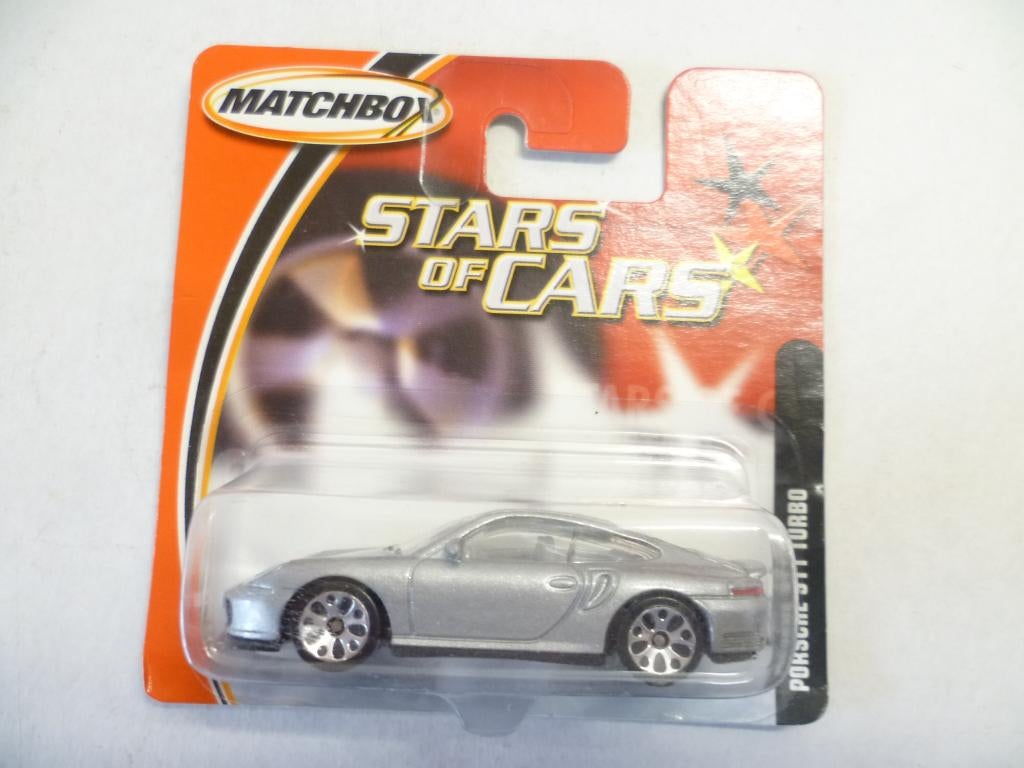 Matchbox Stars of  Cars Porsche 911 Turbo Dinky Toys opdruk, Ophalen of Verzenden, Nieuw, Auto