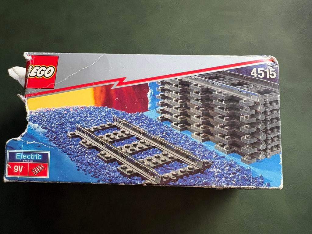 Lego 9v trein rails set 4515, Lego, Lego, Verzenden, Zo goed als nieuw