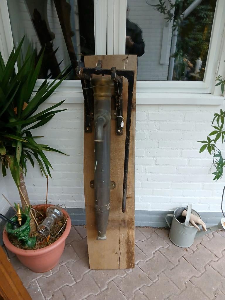 Oud koperen pomp, Tuin en Terras, Waterpompen, Ophalen, Zo goed als nieuw, Handmatig, Overige typen