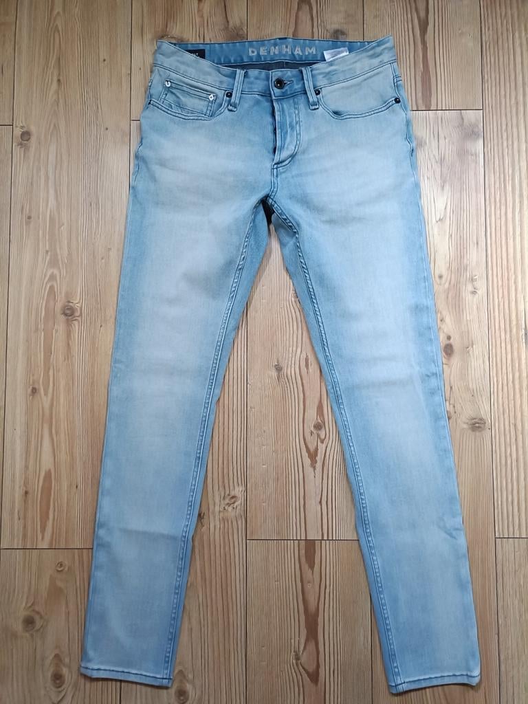 Denham Bolt maat 30-32, Kleding | Heren, Ophalen of Verzenden, Zo goed als nieuw, Blauw, W32 (confectie 46) of kleiner