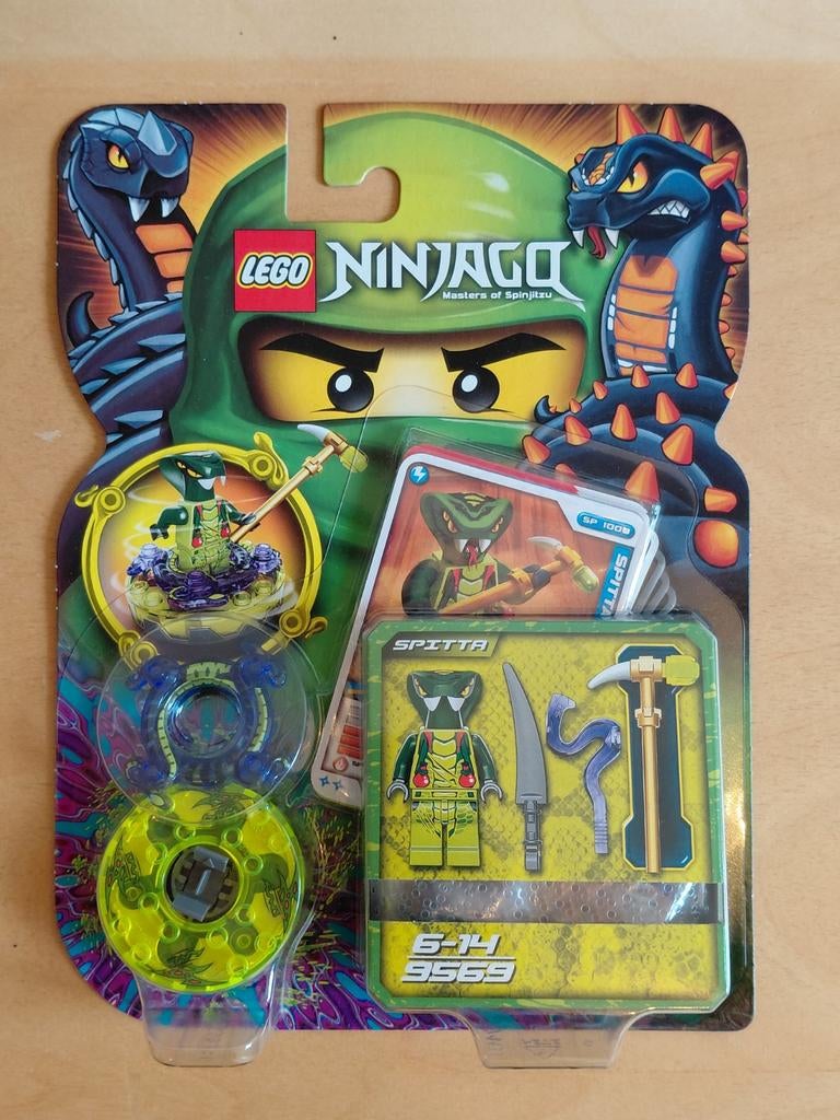 LEGO Ninjago - Spitta Spinnerset 9569 - (Nieuw), Kinderen en Baby's, Speelgoed | Duplo en Lego, Ophalen of Verzenden, Nieuw