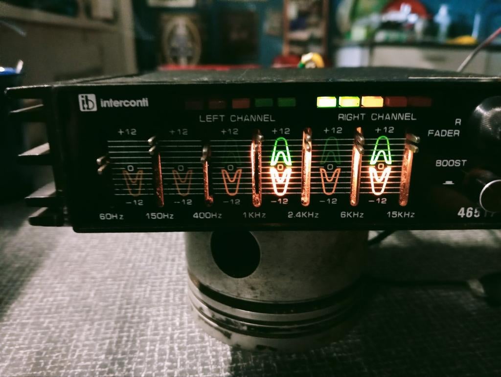 Interconti equalizer booster, Interconti, Gebruikt, Ophalen of Verzenden, Nb