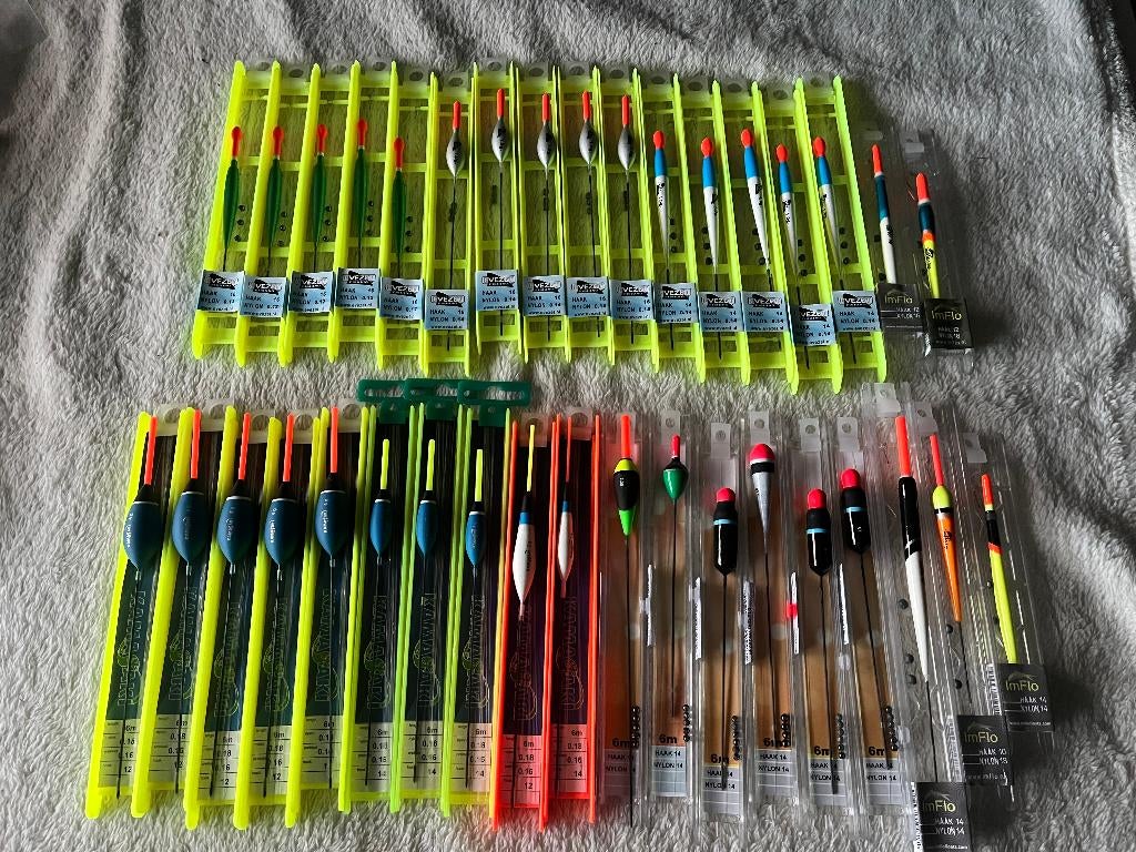 adv 922 / NIEUW mixset 36 dobbertuigjes, Ophalen of Verzenden, Nieuw, Dobber of Lood