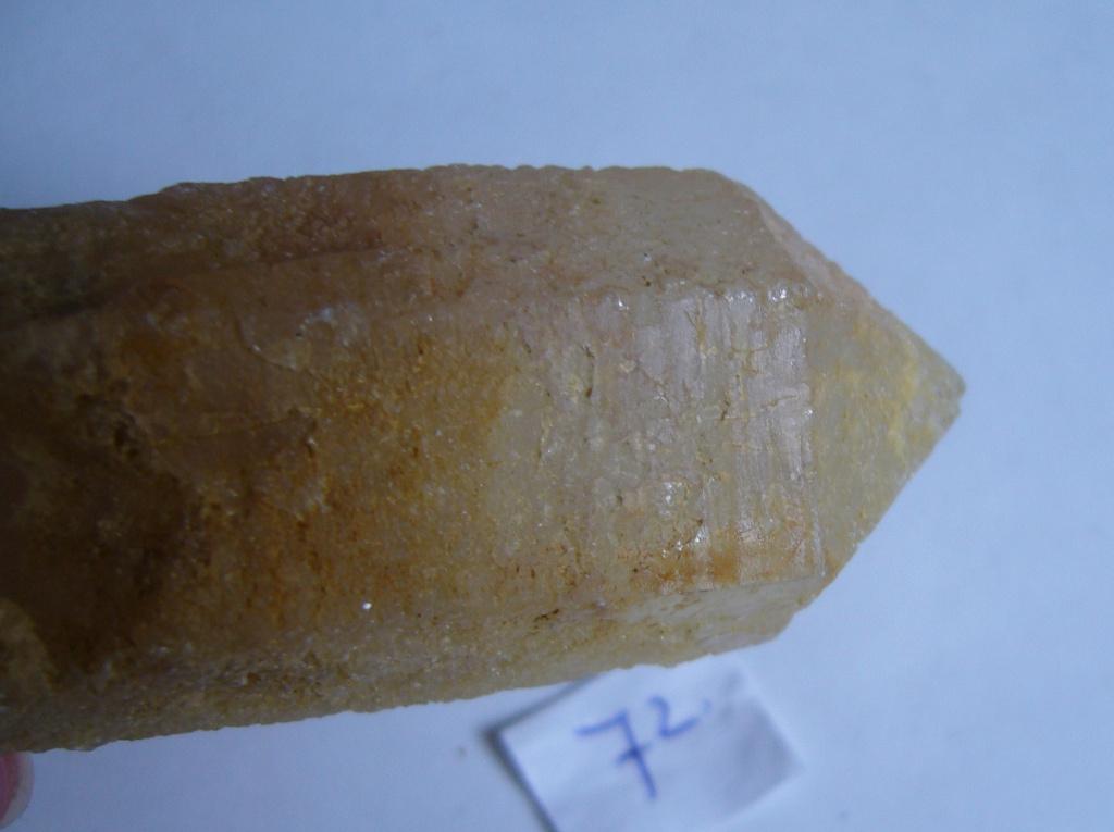 golden healer GROTE punt bergkristal 72gr lemuriaan punt, Ophalen of Verzenden, Mineraal