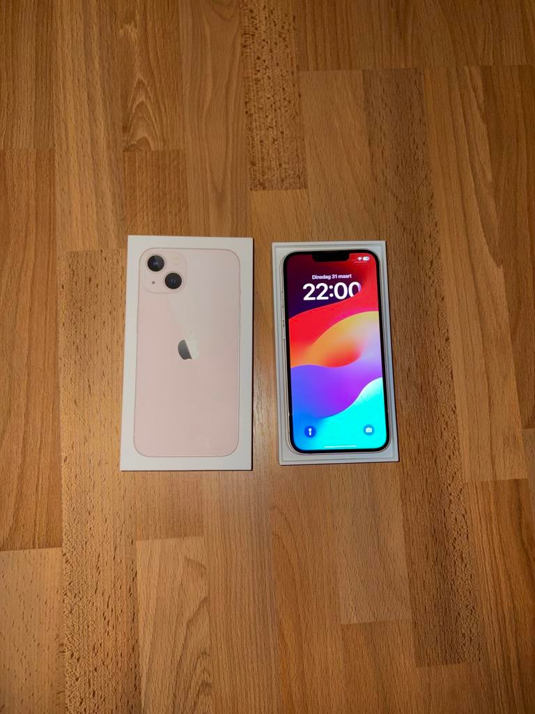 Roze iPhone 13 128 GB, Ophalen, 75 %, IPhone 13, Zonder abonnement
