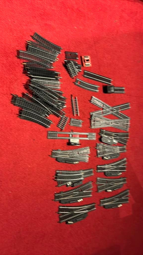 Modelbouwtreinen ho, Gelijkstroom, Rails, Ophalen of Verzenden, Zo goed als nieuw