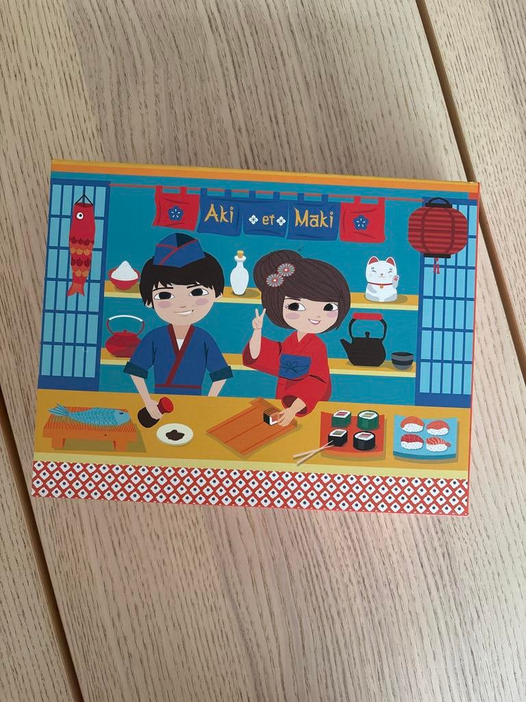 Djeco- Aki et Maki Sushi Knutselset - Nieuw, Overige thema's, Nieuw, Meerkleurig, Ophalen of Verzenden