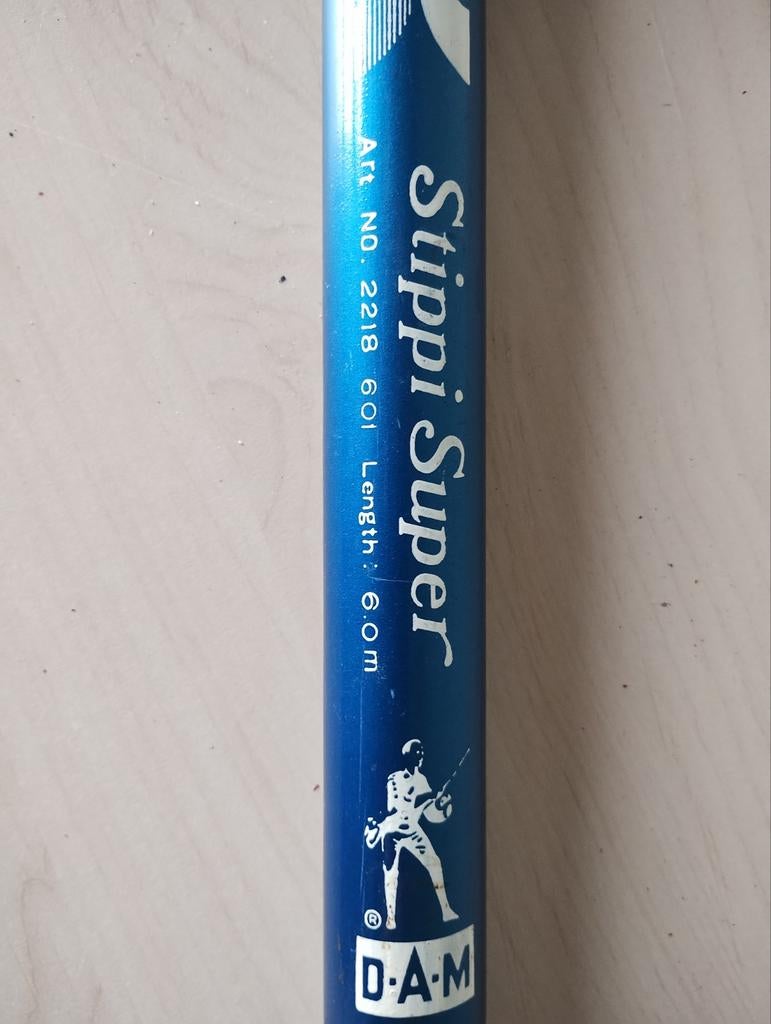 D.a.m glasvezel hengel, Ophalen of Verzenden, Zo goed als nieuw, Vaste hengel