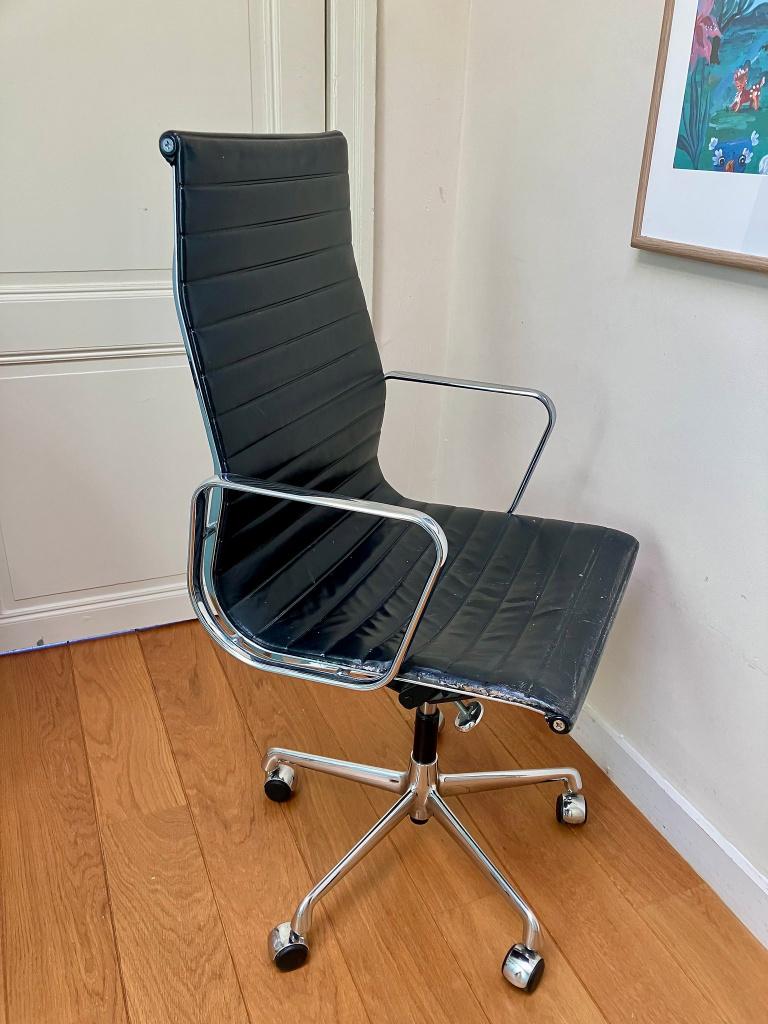 Burostoel vitra EA119 – Zwart – eventueel RUIL. Origineel, Ophalen, Gebruikt, Zwart, Bureaustoel