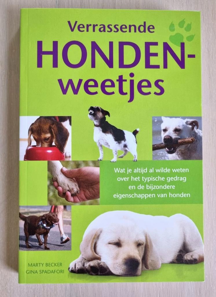 Boek: Verrassende Honden Weetjes - Alles over hondengedrag, Boeken, Ophalen of Verzenden, Gelezen, Honden, Marty Becker, Gina Spadafori