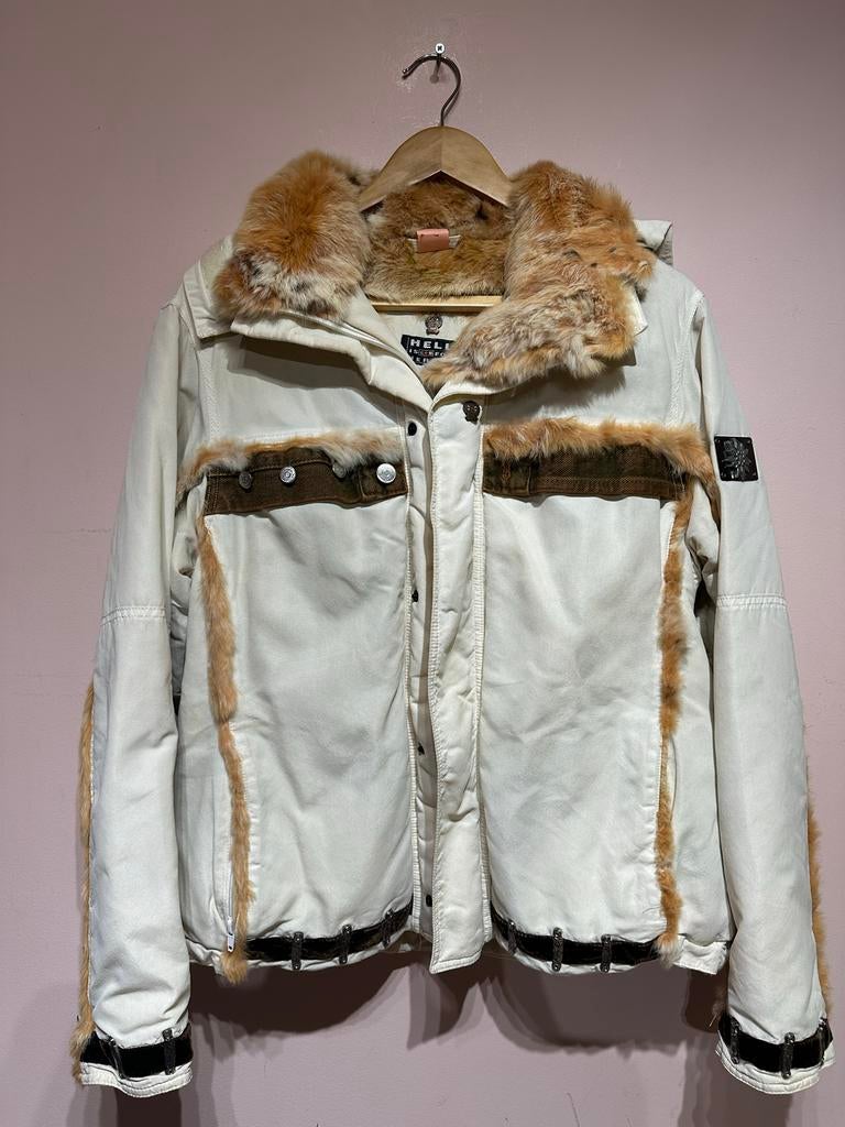 Vintage Hell is for Heroes Ski-jas Maat 46, Kleding | Dames, Wintersportkleding, Verzenden, Gedragen, Maat 46/48 (XL) of groter