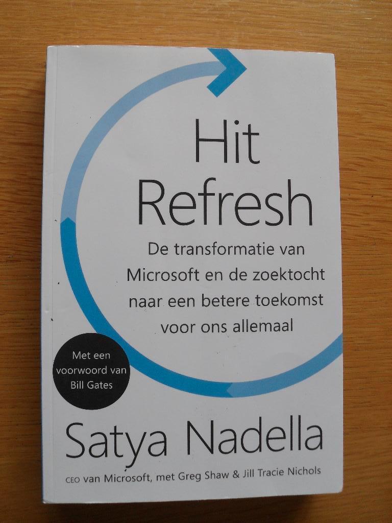 Hit Refresh van Satya Nadella, Boeken, Ophalen of Verzenden, Gelezen