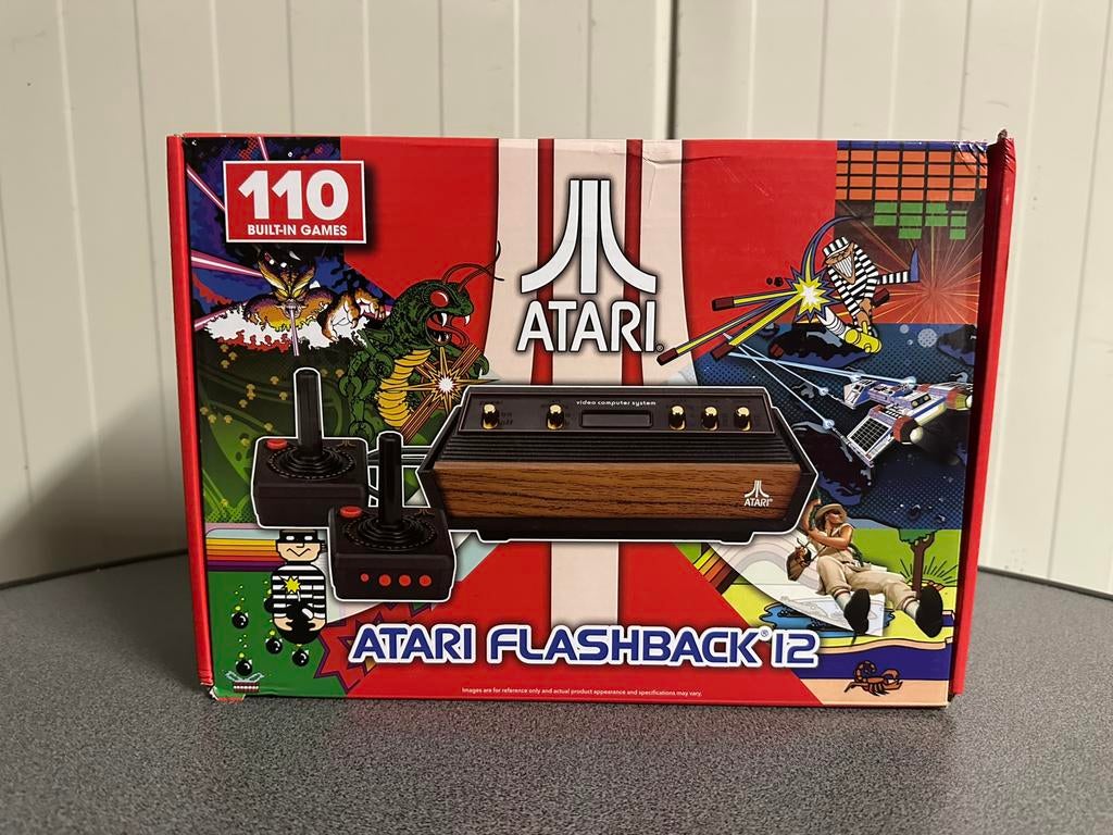AtGames Atari Flashback 12 Videogameconsole 110 Games, Spelcomputers en Games, Spelcomputers | Atari, Ophalen of Verzenden, Zo goed als nieuw