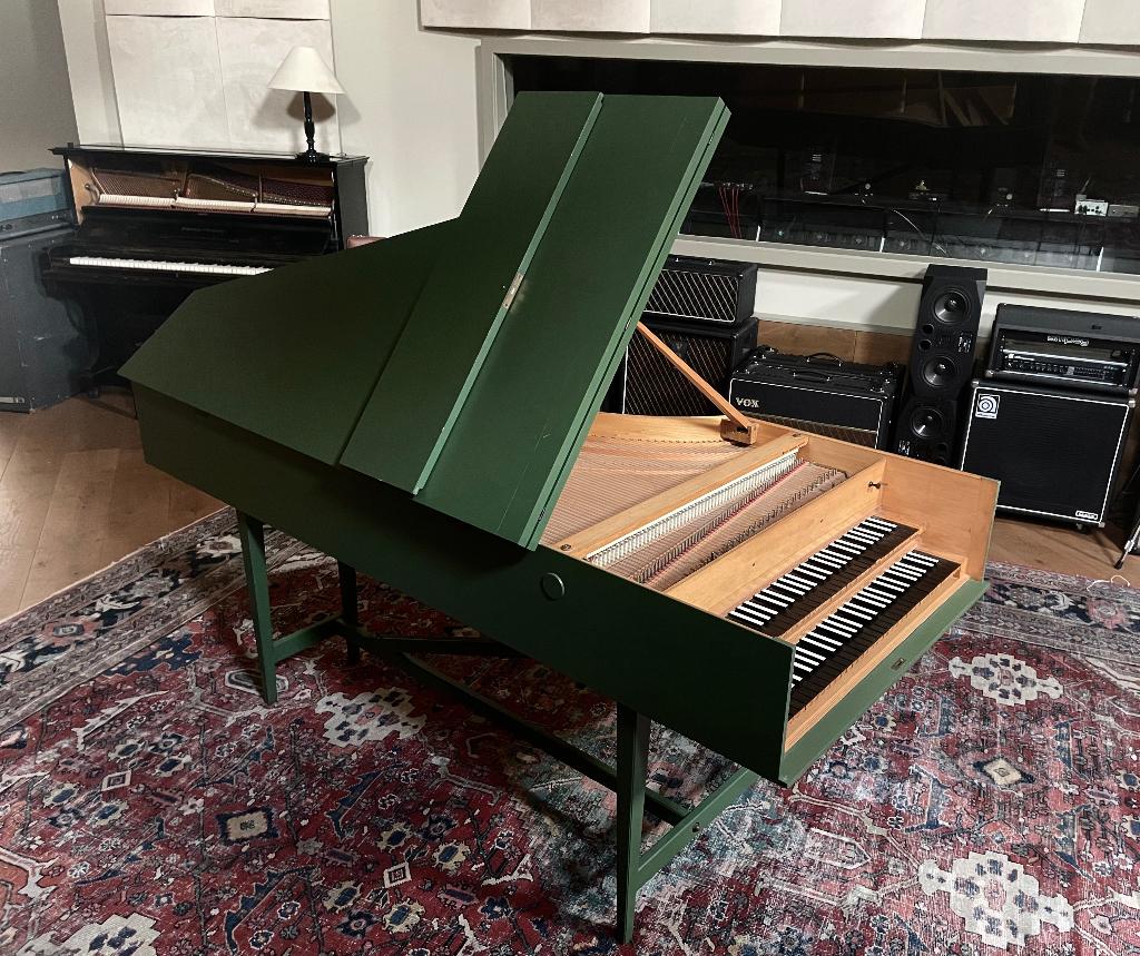 Sassmann klavecimbel dubbelklavier, Ophalen, Gebruikt