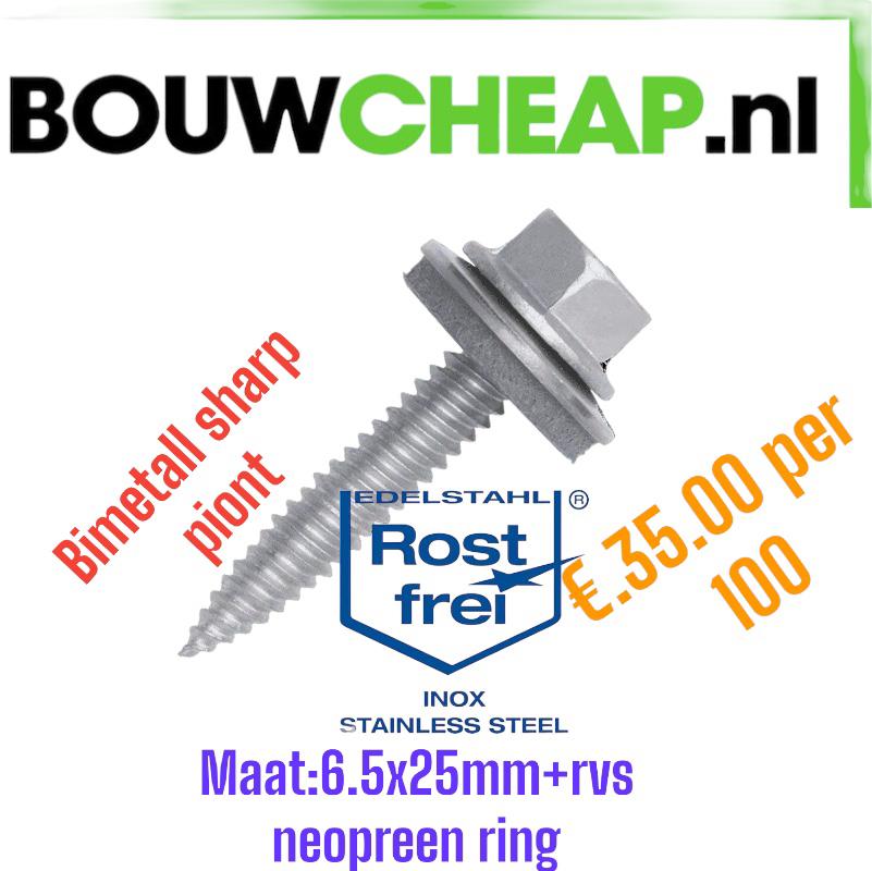 Kleurkopschroeven goedkoopste van Nederland, Ophalen of Verzenden, Nieuw
