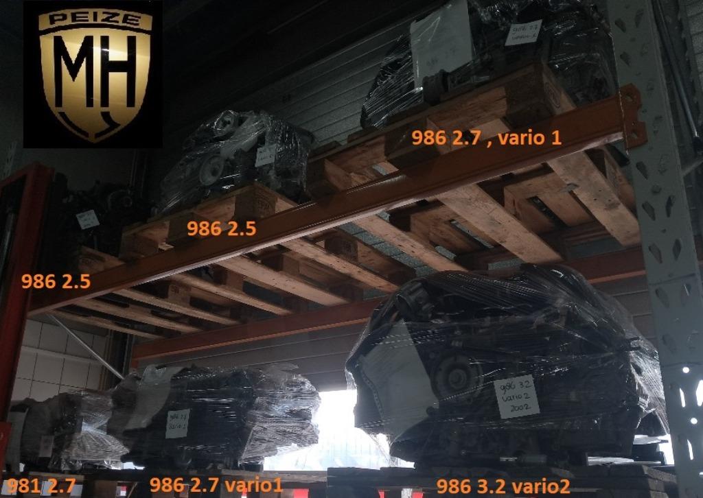 Motorblok Porsche Boxster 986, diverse type, Ophalen, Gereviseerd, Porsche