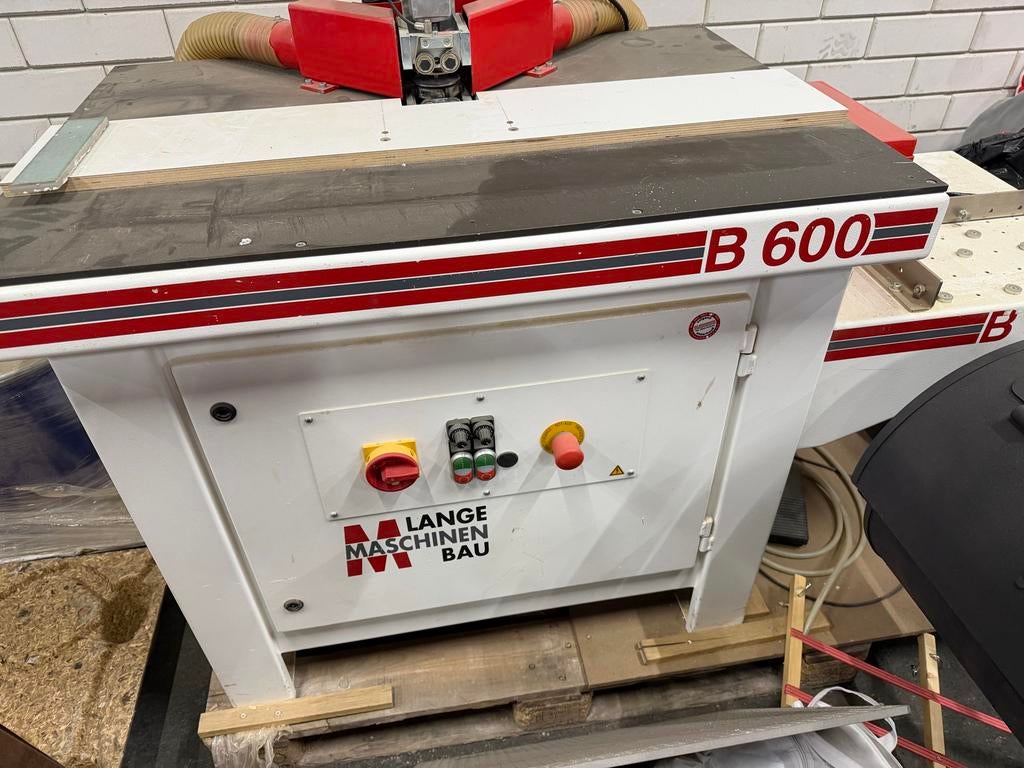 Rondplakker Afwerkfreesmachine met Kantenband Unit, Ophalen