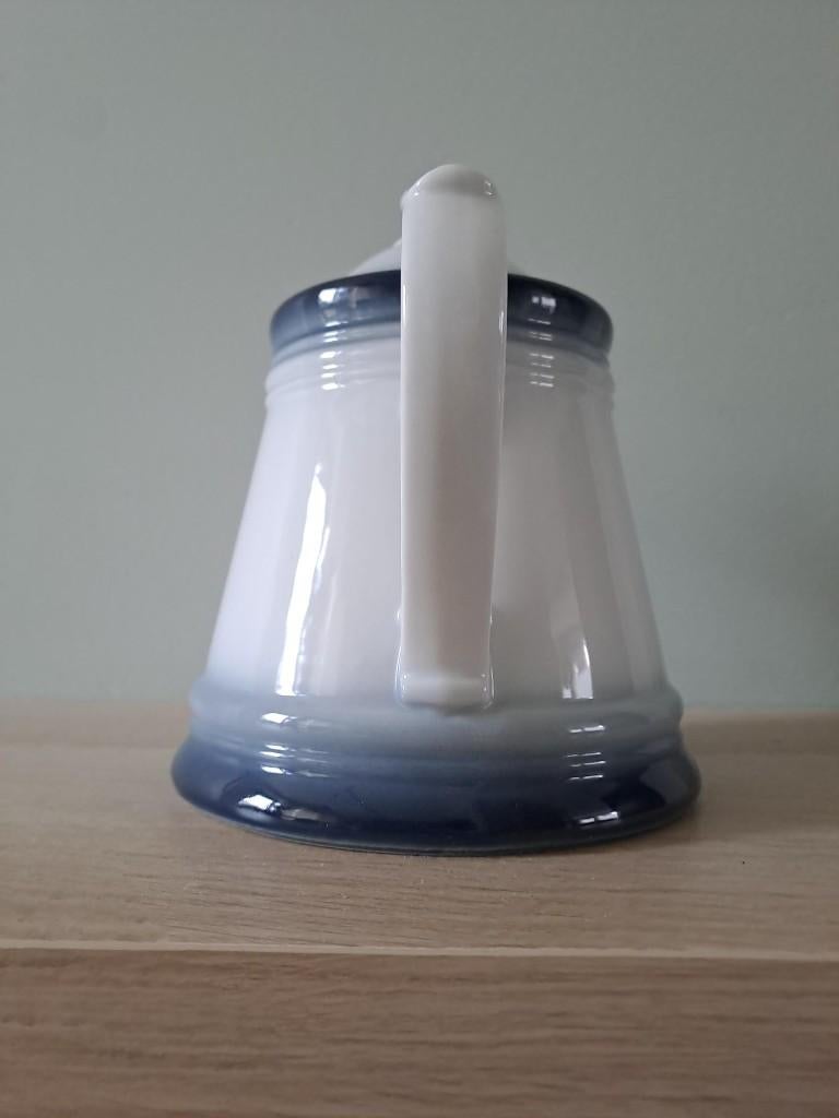 Vintage theepot blauw wit – Kronester Bavaria jaren 70/80, Keramiek, Nvt 2de hands, Overige typen, Nvt 2de hands