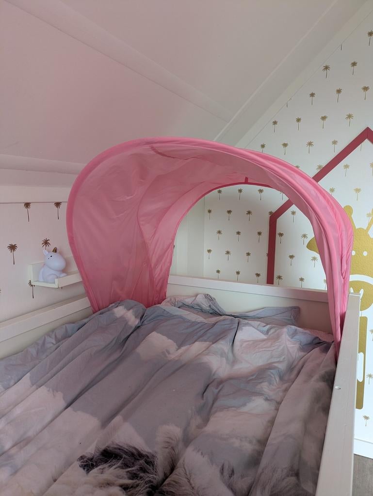 IKEA SUFFLETT bedtent - Roze Speelhoek, Ophalen