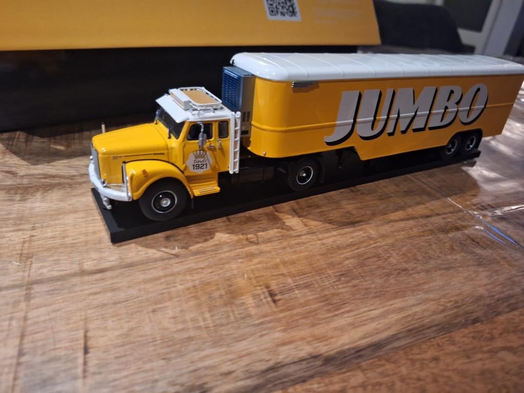 Tekno Scania Vabis Jumbo 100 Jaar Van Eerdt, Ophalen of Verzenden, Nieuw, Auto, Overige merken