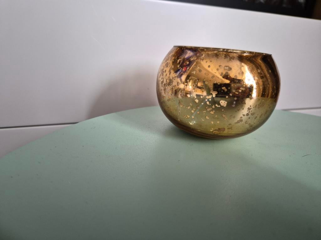 48x mercury glas waxinelichtjes houders, .., Overige materialen, .., Overige kleuren