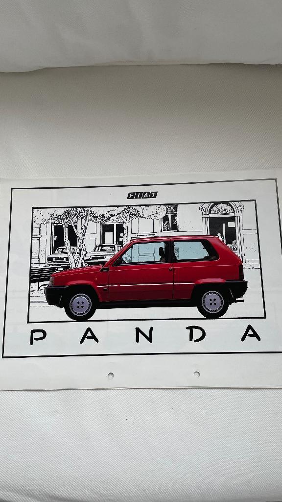Autofolders FIAT PANDA, FIAT TIPO, PEUGEOT 205, Ophalen of Verzenden, Gelezen, Algemeen