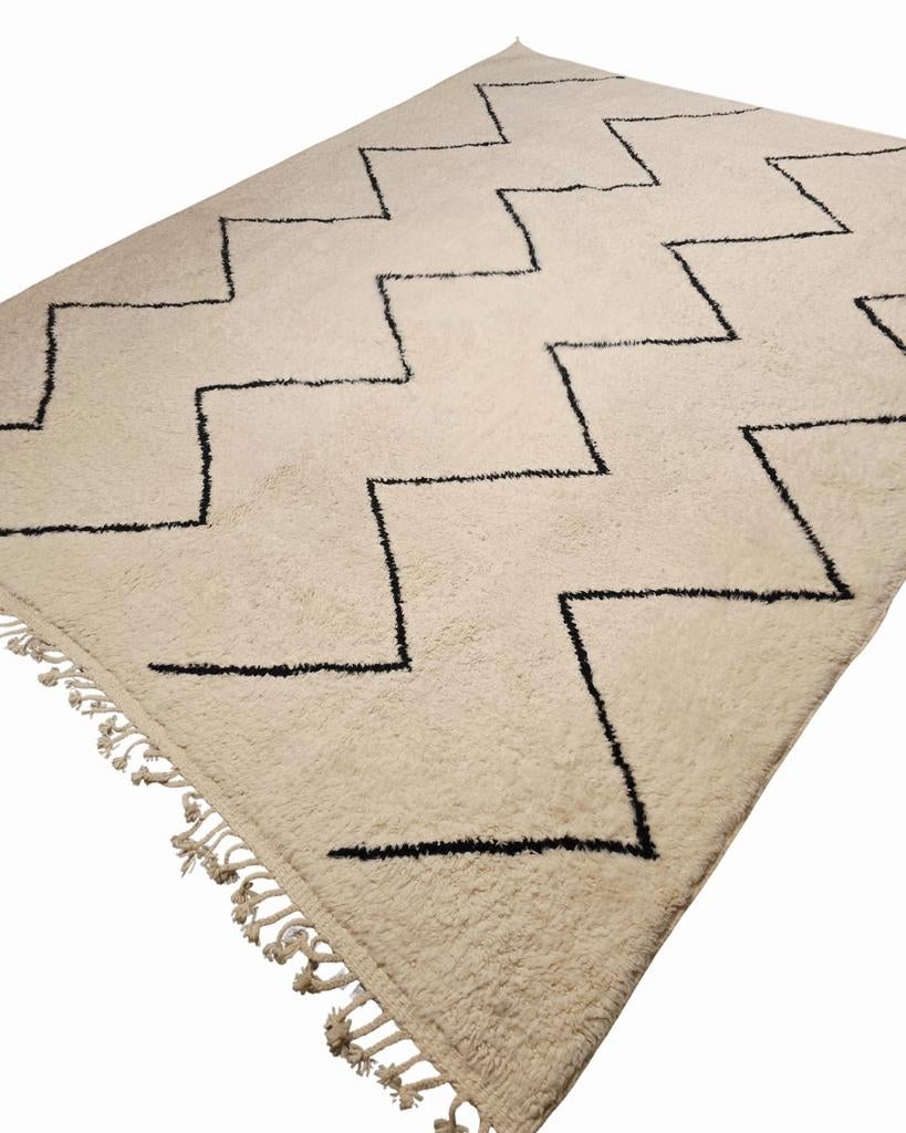 Groot Berber tapijt 330x260 wollen vloerkleed Marokko