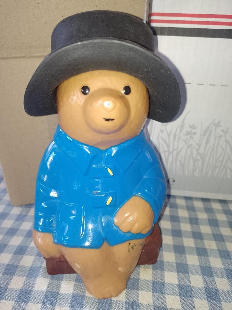 Paddington spaarpot., Verzamelen, Spaarpotten, Ophalen of Verzenden, Gebruikt, Kunststof, Dier