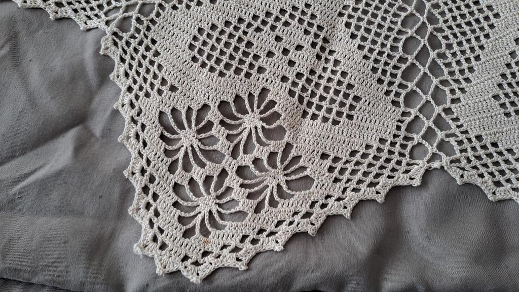 Gehaakt kleedje kleur beige 69 cm, Ophalen of Verzenden