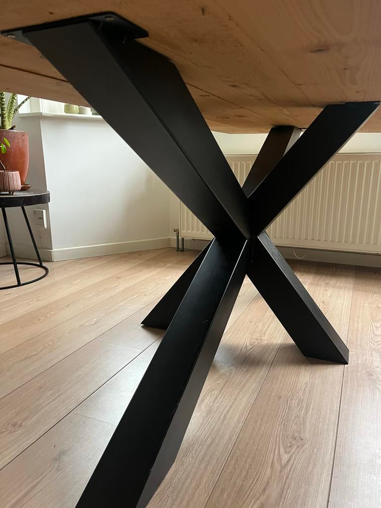 Metalen Tafelpoot 70x160 cm, Ophalen, 50 tot 100 cm, 150 tot 200 cm, Nieuw