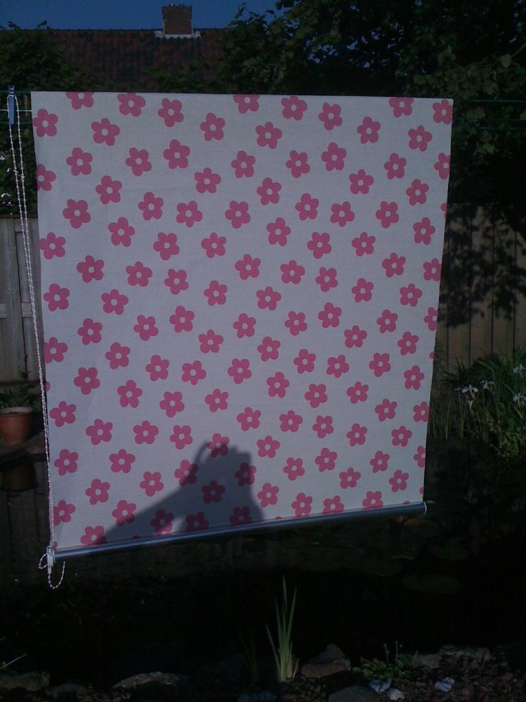 rolgordijn, Overige kleuren, 200 cm of meer, Ophalen of Verzenden, Zo goed als nieuw