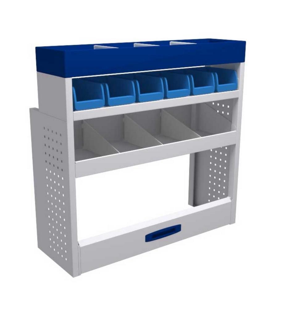 Bedrijfswagen inrichting inbouwkast bestelauto universeel, Ophalen, Nieuw, Opel