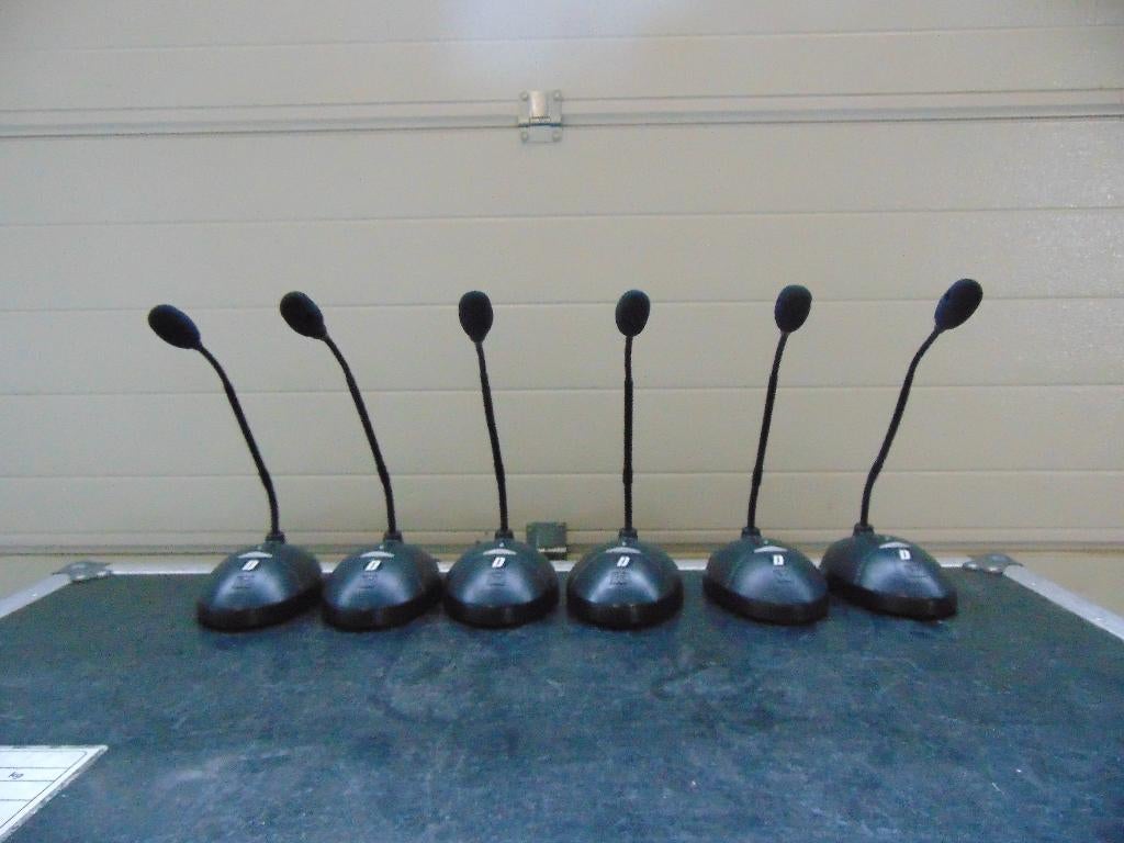 Electro Voice EV PolarChoise 12 Desktop microfoons (6x), Muziek en Instrumenten, Microfoons, Zo goed als nieuw, Overige typen