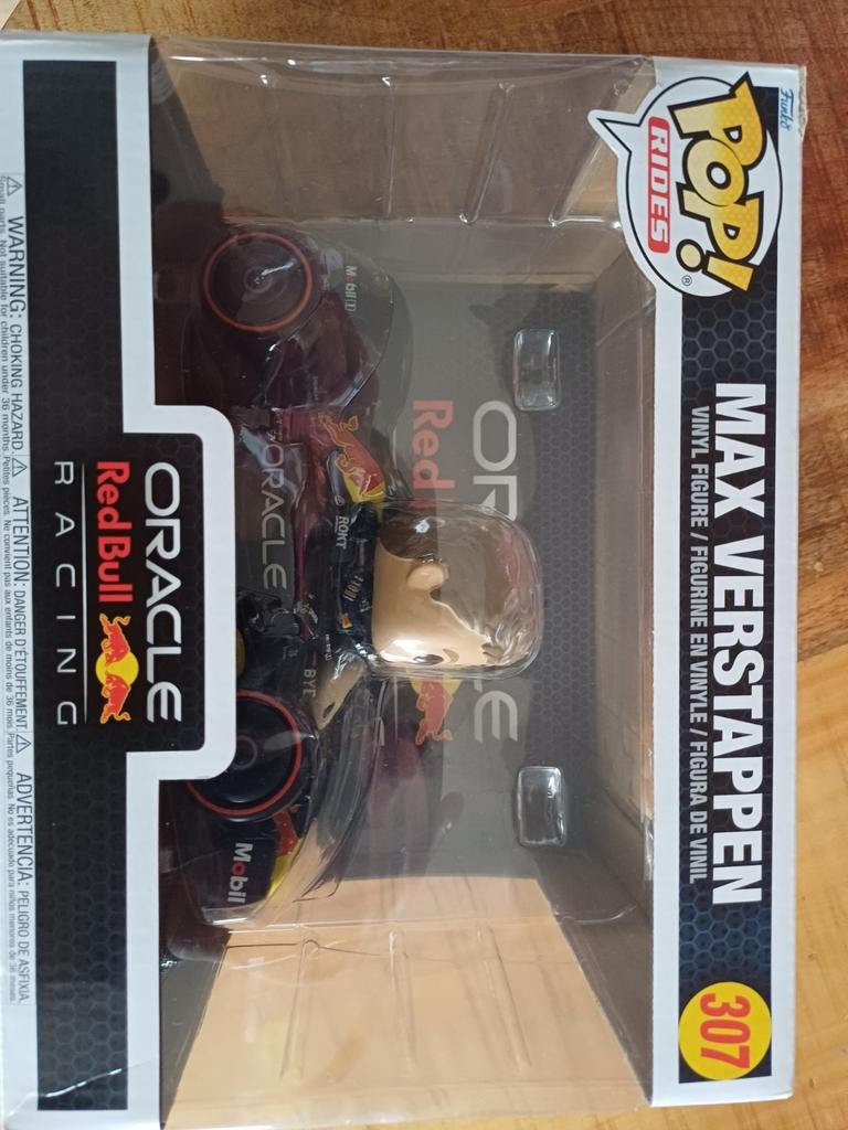 Funko Pop! Pop! Ride Super Deluxe: Formula 1 – #307- Max Ver, Ophalen of Verzenden, Nieuw
