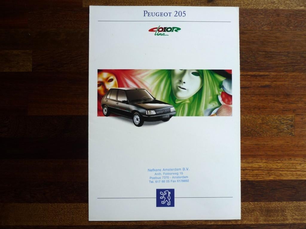 Peugeot 205 Color (1993), Ophalen of Verzenden, Nieuw, Peugeot