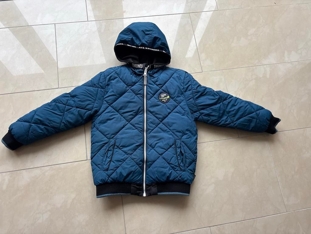 Reversible Winterjas Maat 122-128 WE Fashion, Ophalen of Verzenden, Gebruikt, Jongen of Meisje