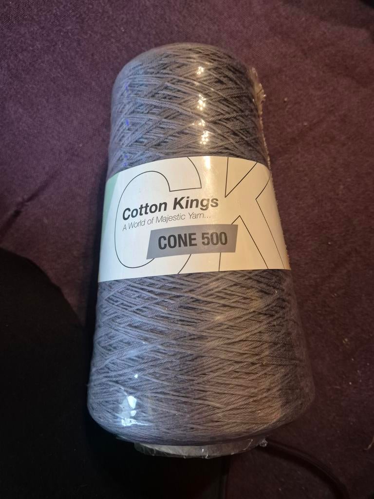 Nieuwe Cotton Kings Cone 500 - Wol of Garen, Ophalen of Verzenden, Nieuw, Breien of Haken, Wol of Garen