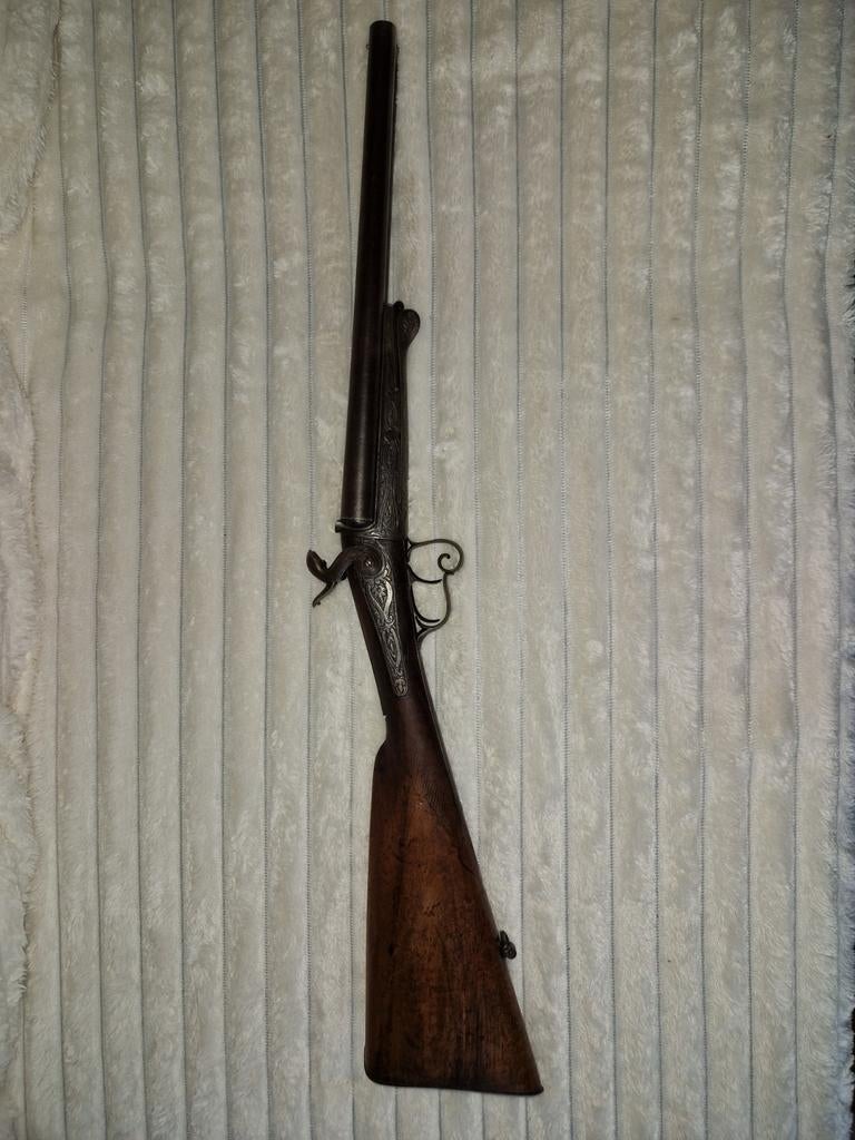 Coachgun Lefaucheux uit 1860, Ophalen of Verzenden