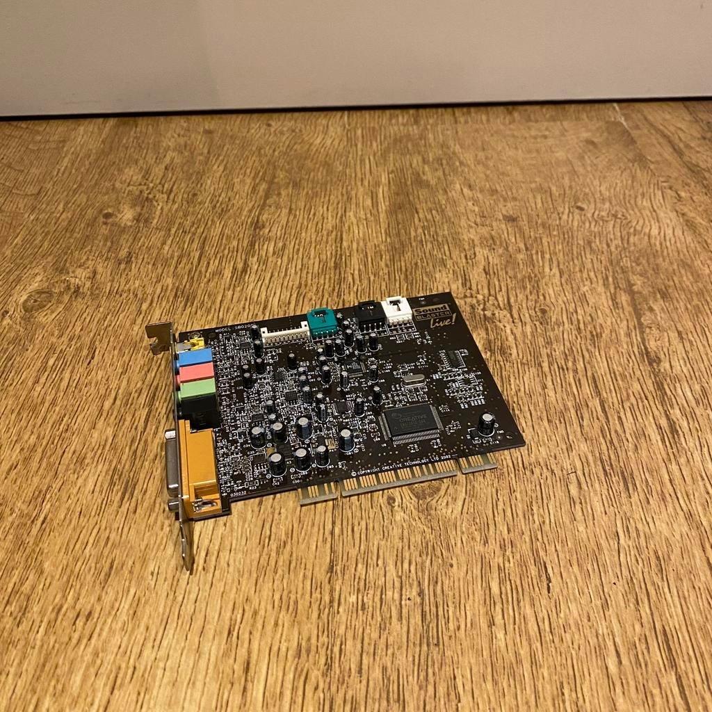Sound Blaster SB0200 Live! 5.1 PCI Geluidskaart, Computers en Software, Ophalen of Verzenden, Gebruikt, Intern, Soundblaster