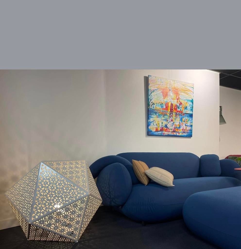 Quasar Rontonton vloer/hanglamp 50/75, Ophalen, Nieuw, Minder dan 100 cm