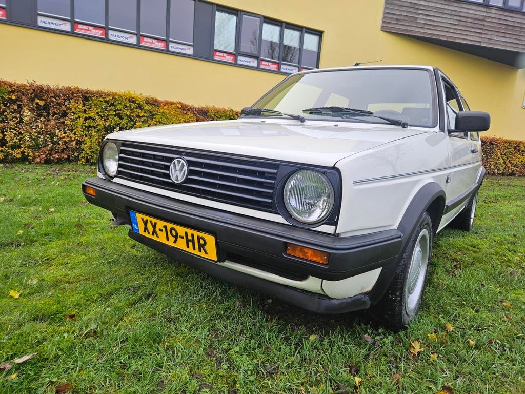 Volkswagen Golf 1.6 CL 51KW U9 1989 Wit, Voorwielaandrijving, Stof, 4 cilinders, Wit