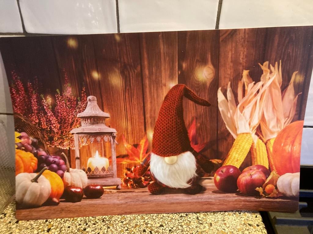 Leuke placemat kabouter, Ophalen of Verzenden