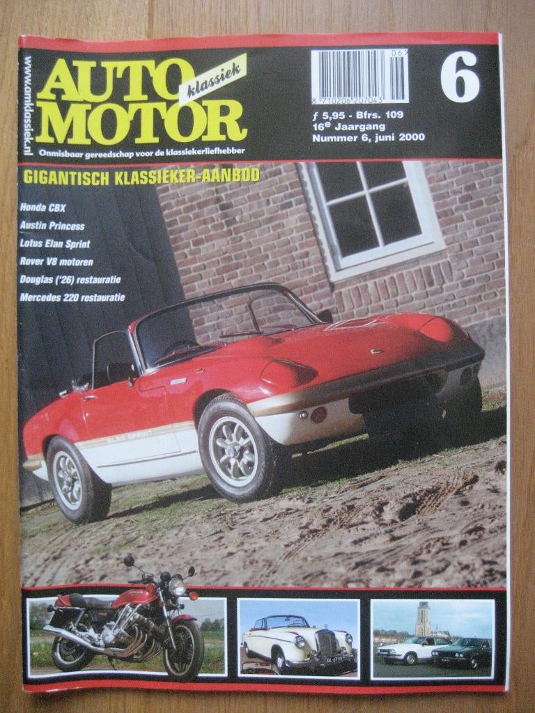 Auto Motor Klassiek 6 2000 Austin Princess Lotus Elan, CBX, Ophalen of Verzenden, Zo goed als nieuw, Overige merken