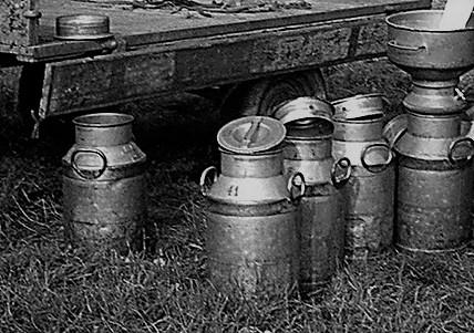 150 x Goede kwaliteit industriele metalen melkbussen carbid, Ophalen